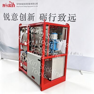 Slickline PCE Hidrolik Kontrol Gres Enjeksiyon Pompası Sistemi 5000PSI ～15000PSI API Kablolu Ekipman