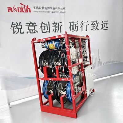 Slickline PCE Hidrolik Kontrol Gres Enjeksiyon Pompası Sistemi 5000PSI ～15000PSI API Kablolu Ekipman