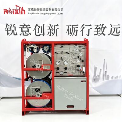 Slickline PCE Hidrolik Kontrol Gres Enjeksiyon Pompası Sistemi 5000PSI ～15000PSI API Kablolu Ekipman